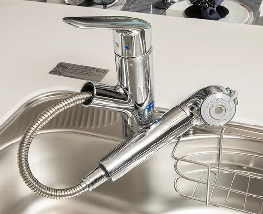浄水器一体型シャワー水栓
