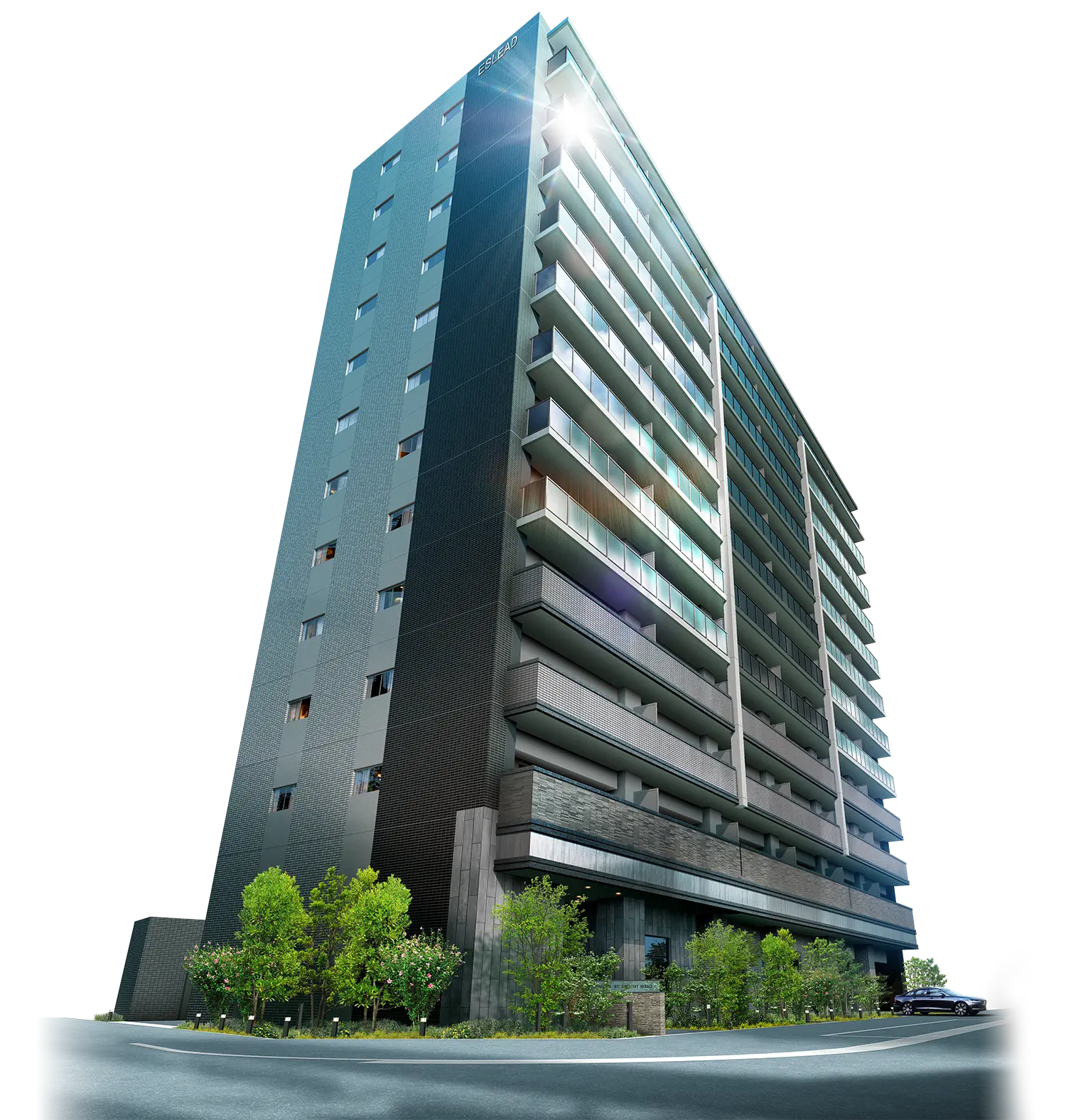 エスリード八尾駅前ザ・レジデンス外観イメージ