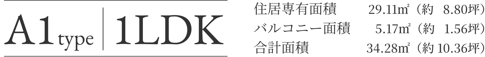A1type 1LDK