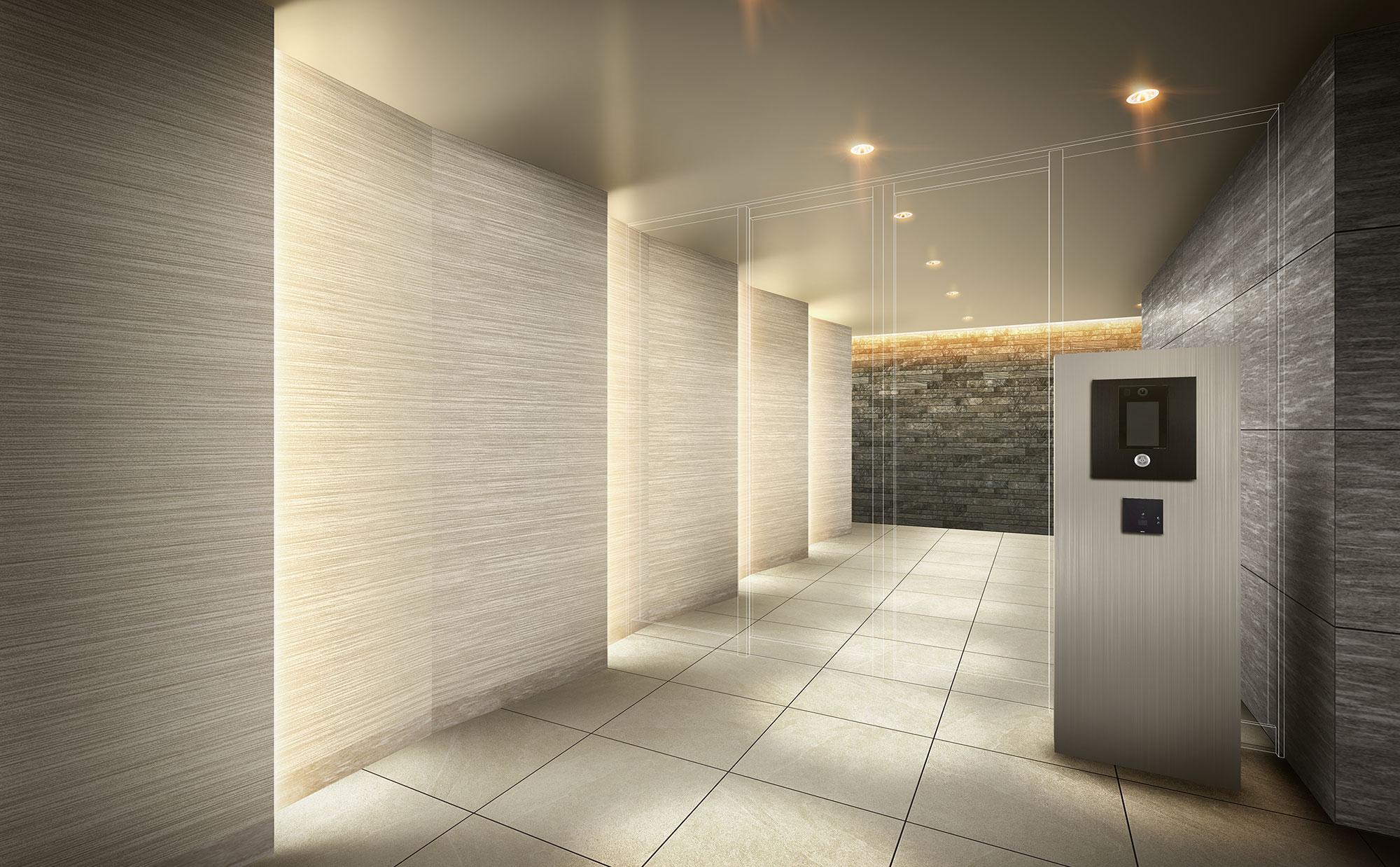 エントランスホール完成予想図