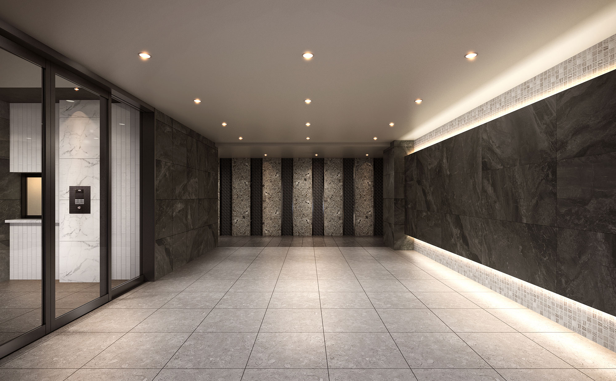 エントランスホール完成予想図