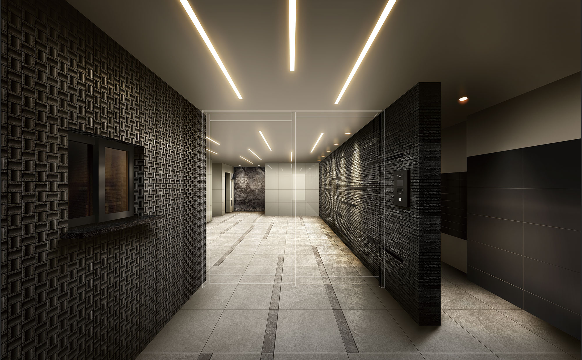 エントランスホール完成予想図