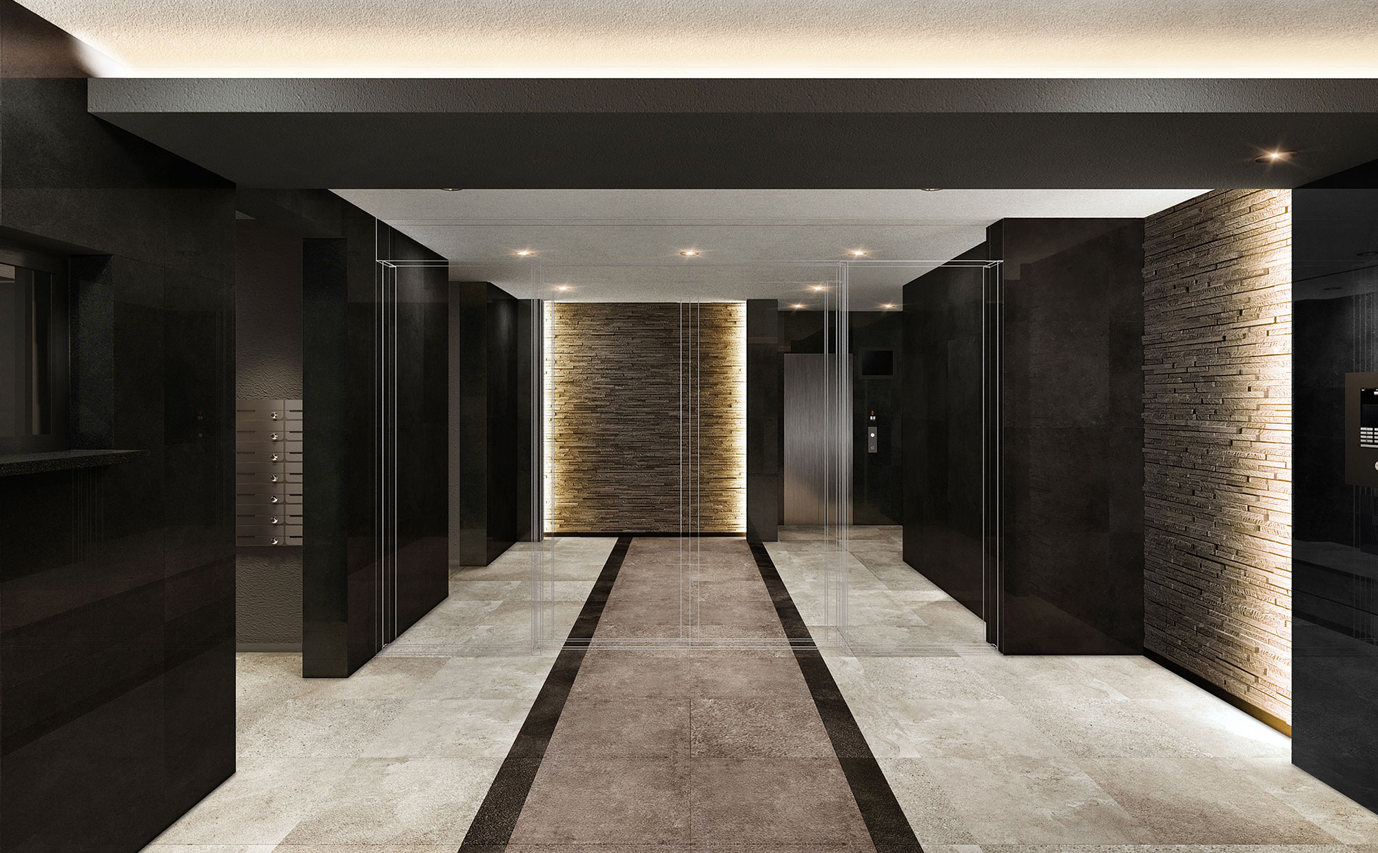 エントランスホール完成予想図